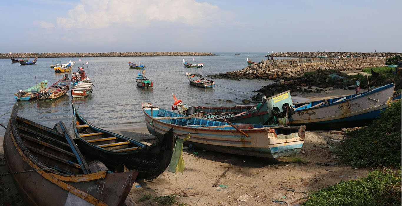 Chellanam fishing harbour